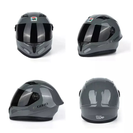 Novo bonito crianças capacete de segurança criança rosto cheio para 4 temporada esportes ao ar livre equitação cabeça ajustável bicicleta motocicleta crianças capacete