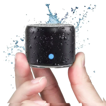 Lipusen A106Pro Alto-falante Bluetooth sem fio portátil, radiador passivo de som de graves aprimorado, alto-falante à prova d'água IPX7 com estojo de transporte