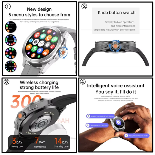 Novo para xiaomi s4 ultra relógio inteligente masculino amoled esportes ao ar livre nfc gps bússola freqüência cardíaca à prova dwaterproof água bluetooth chamada smartwatches