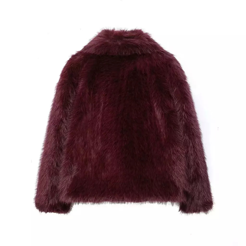 TRAF-Jaqueta feminina de tecido de lantejoulas de metal, casaco solto, gola alta, manga comprida, outerwear feminino chique, outono, inverno, 2023