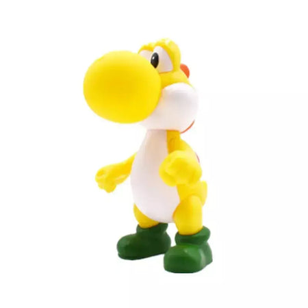Super mario bros boneca yoshi pêssego princesa sapo figura de ação brinquedos mario luigi crianças presente aniversário natal decoração do bolo modelo