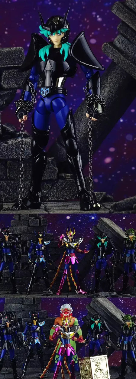 Grandes brinquedos gt saint seiya mito pano ex andromeda shun hyoga cygnus v1 25th bronze hades cavaleiros do zodíaco figura de ação em estoque