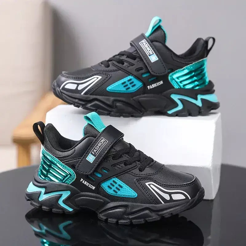 Crianças tênis para meninas meninos respirável esportes tênis de corrida crianças plana casual ao ar livre estudante escola tênis Size28-40