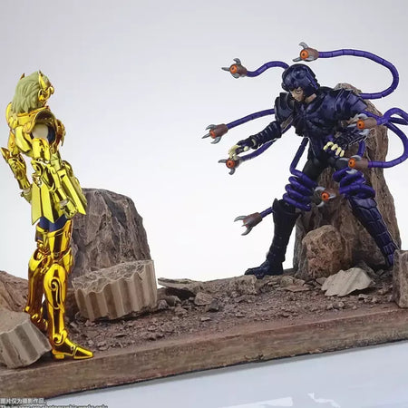 RH Saint Seiya Myth Cloth EXM EX Metal Worm Raimi Hades Specters Lost Canvas/LC Cavaleiros do Zodíaco Figura de ação em estoque