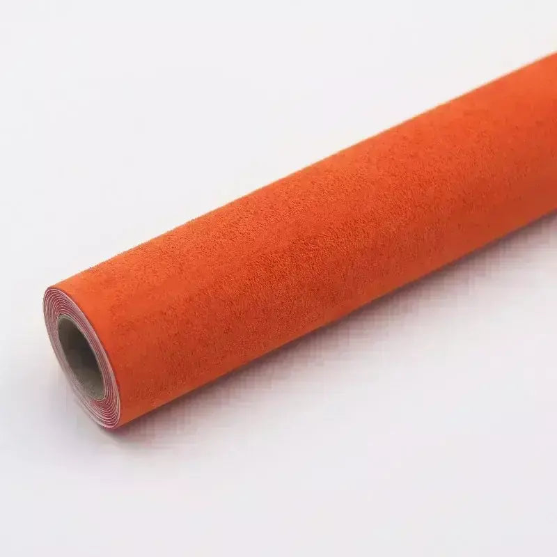 200x150cm atualização tamanho grande camurça couro quatro lados elástico auto-adesivo couro para interior do carro caixa de jóias adesivo de couro