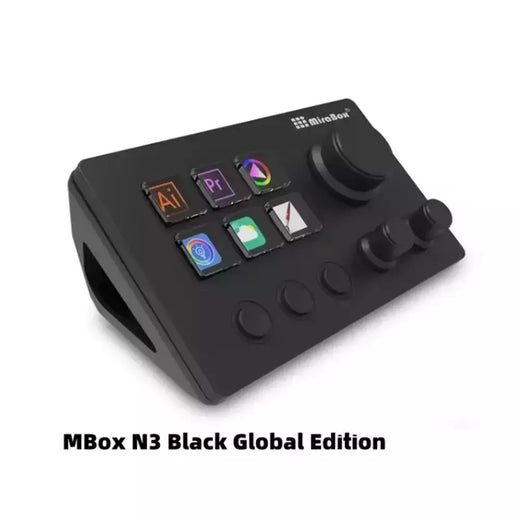 Mirabox n4 n3 streamdeck mini teclado 10 teclas visual macro mbox teclados controlador de criação de conteúdo ao vivo teclado multimídia presente