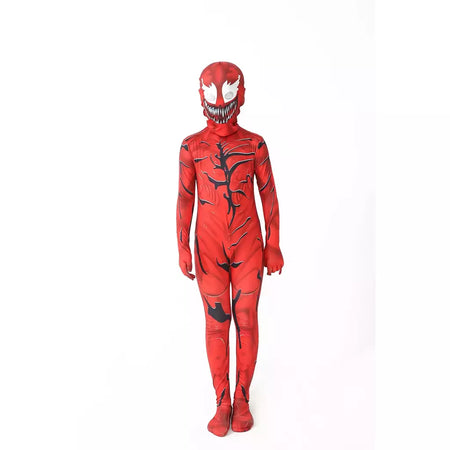 Superheróis cosplay trajes de halloween para novo traje de veneno crianças terno macacão meninos symbiote spidermancostumes