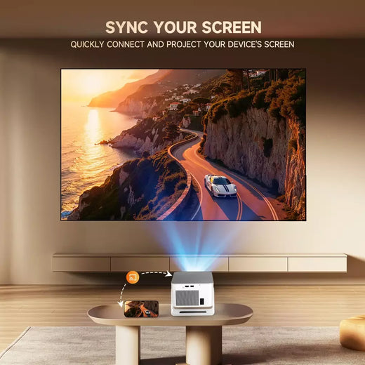Magcubic android 14 900ansi projetor foco automático nativo 1080p suporte 8k com wifi6 bt5.4 2 + 16g filme portátil ao ar livre hy350max