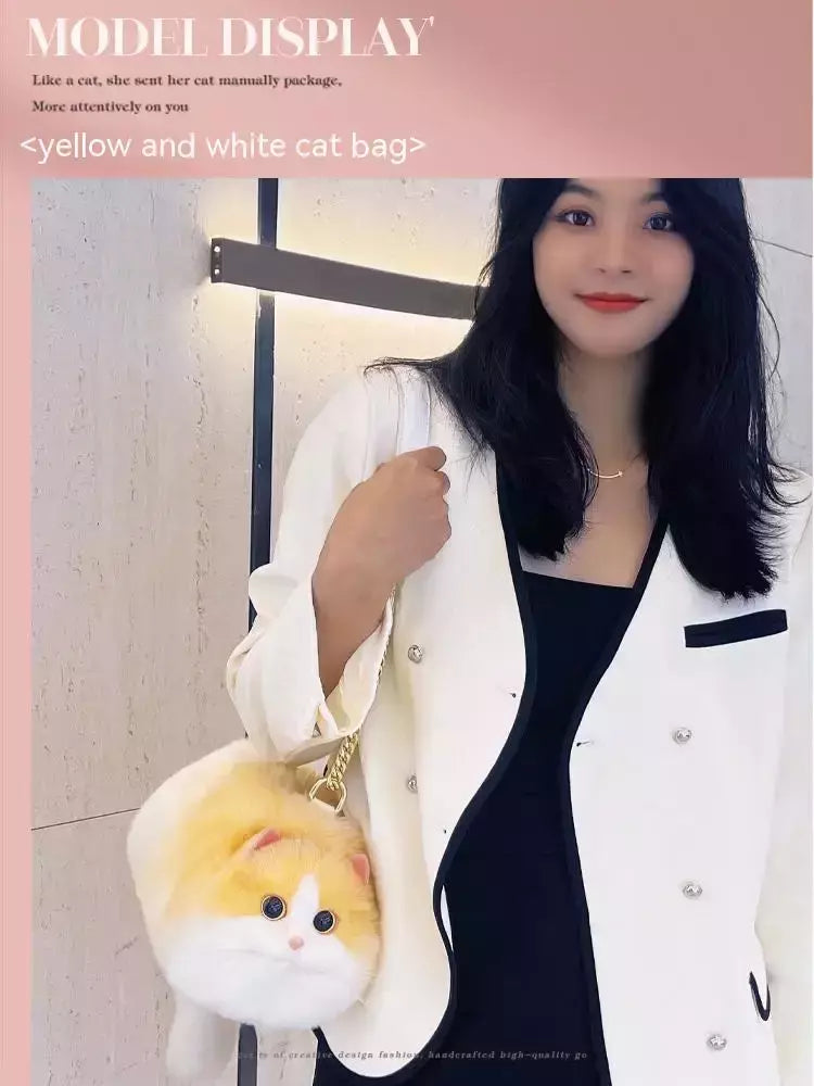 Bolsa crossbody para celular para mulheres, Fanny Pack, maré feminina, lazer, grande capacidade, sentido sênior, corrente de nicho, bolsa de gato, novo, verão