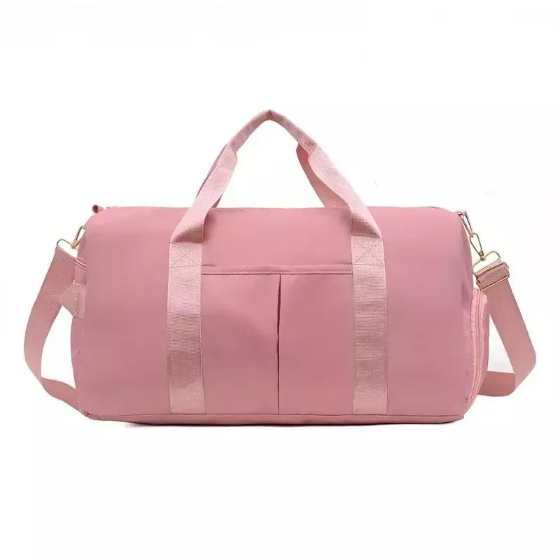 Impermeável Nylon Sports Gym Bags para Homens e Mulheres, Bolsa de Viagem, Yoga Mat, Sapatos Compartimento, Treinamento, Fitness, ao ar livre