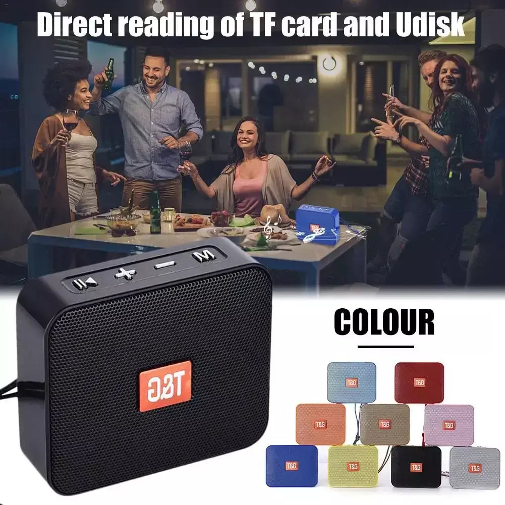 T & g tg166 portátil bluetooth alto-falante sem fio coluna de graves boombox bt usb tf aux play alto-falante ao ar livre para telefone inteligente tablet