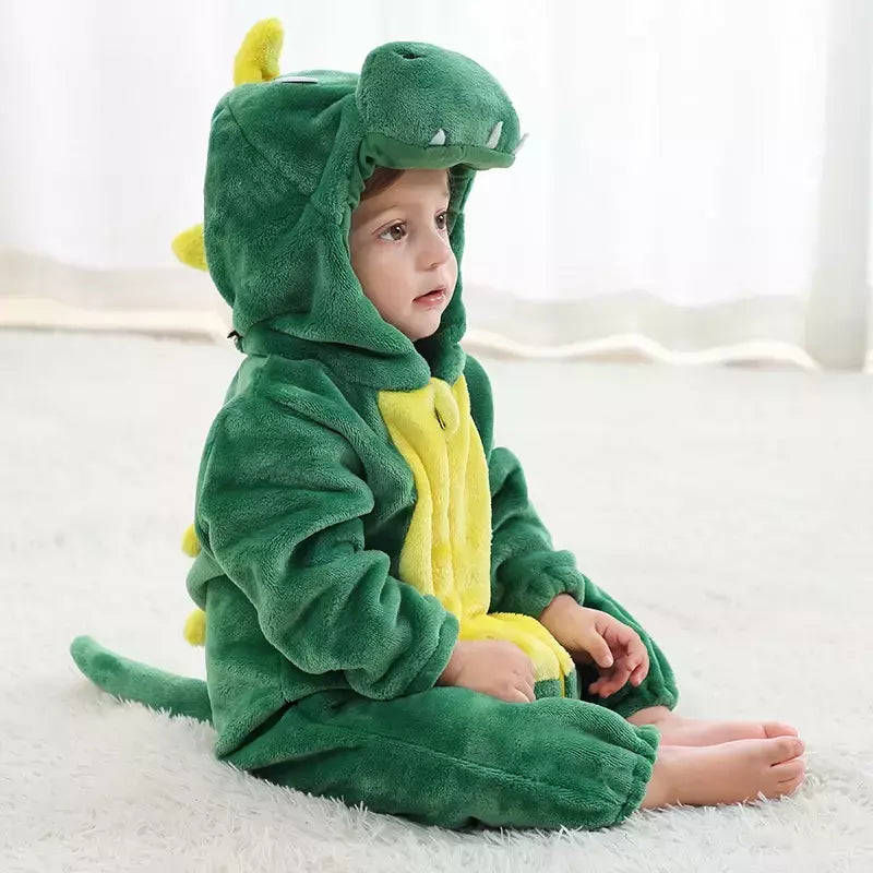Macacão Dinossauro Vermelho para Bebê Recém-nascido, Criança Cosplay Roupas, Pijama Kigurumi, Bonito Animal Romper, Unicórnio Onesies, Meninos e Meninas