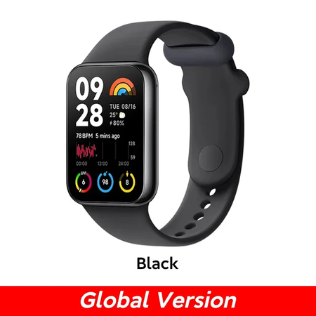 Versão global xiaomi mi band 8 pro pulseira inteligente 5atm à prova dwaterproof água 150 modos esportivos 1.74 "tela amoled gps oxigênio no sangue
