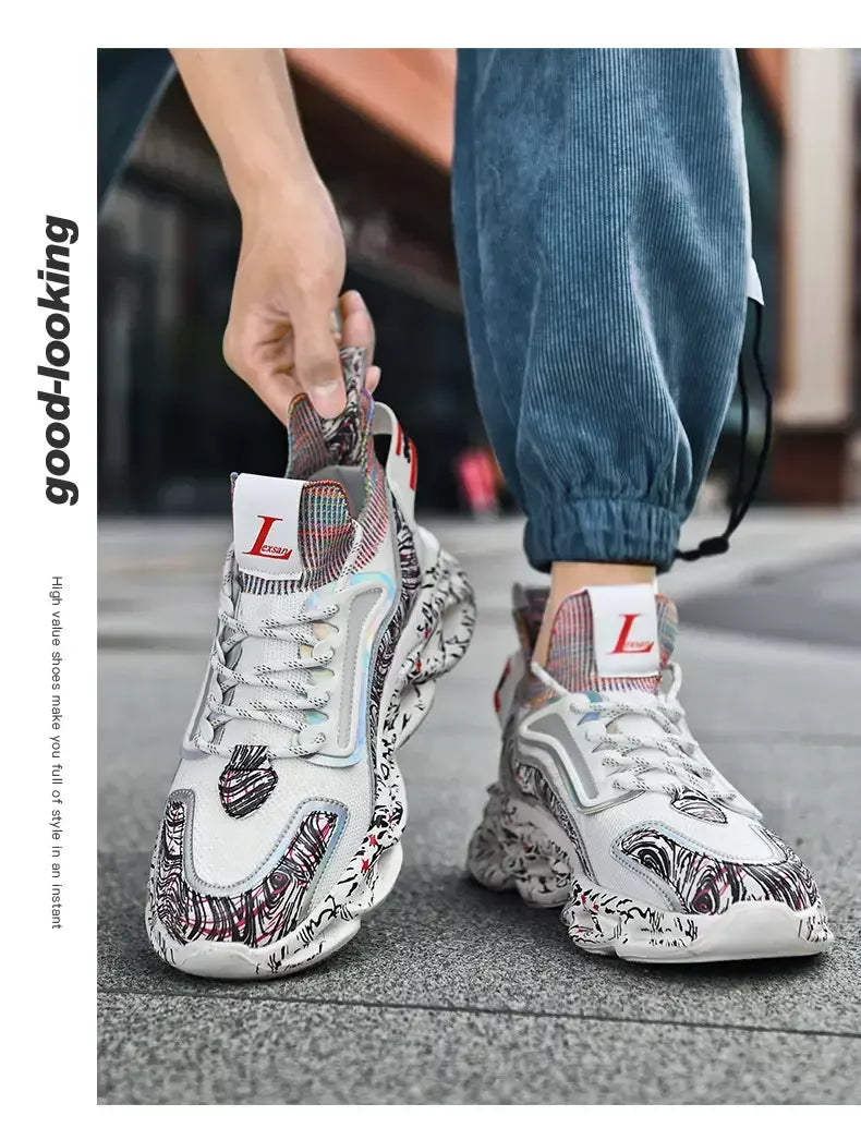 Sapatos masculinos tênis casuais sapatos tenis sapatos de luxo treinador corrida respirável sapatos moda tênis para mulher