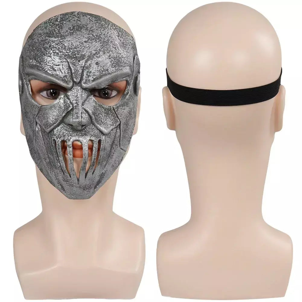 Mick máscara banda deslizamento cosplay nó acessórios de fantasia joey roleplay fantasia masculino látex headwear halloween masquerade capacete masculino