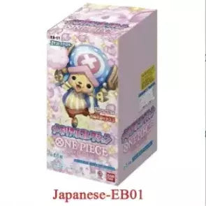 Uma peça tcg caixa de reforço de cartão de jogo japonês selado autêntico japonês OP01-OP13 série completa caixa de reforço cartões de coleção de jogo