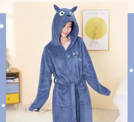 Roupão de Banho Criança, Robe Banho Infantil Absorvente Macio, Roupa Banho Bebé, Toalha com Capuz Infantil, Artigos Banheiro, Roupão Praia Piscina Menino Menina, Pijama Lar