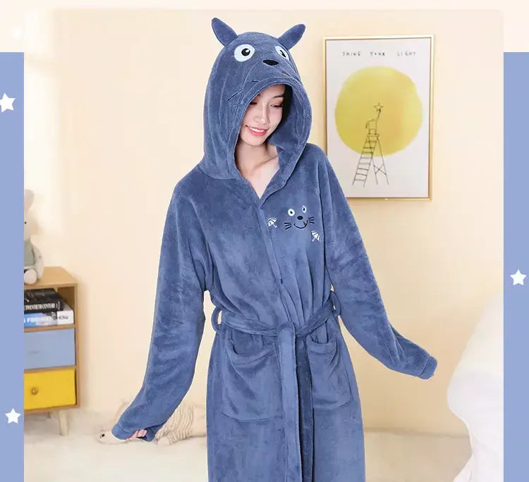 Roupão de Banho Criança, Robe Banho Infantil Absorvente Macio, Roupa Banho Bebé, Toalha com Capuz Infantil, Artigos Banheiro, Roupão Praia Piscina Menino Menina, Pijama Lar