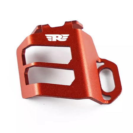 Rear Brake Pump Fluid Reservoir, Guard Tank Cover, Cap Proteção, Royal Enfield Interceptor 650, CNC, Acessórios para motocicletas
