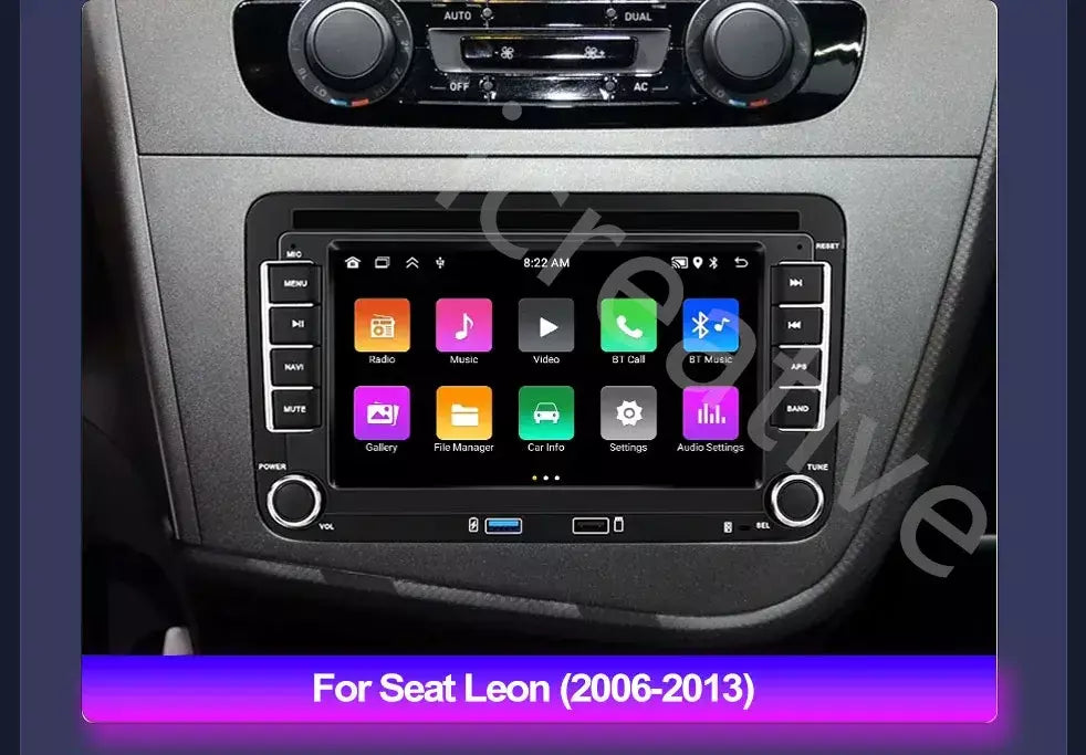 2din rádio do carro android para volkswagen golf 5 6 polo passat b6 b7 cc skoda jetta universal multimídia carplay wifi navegação gps