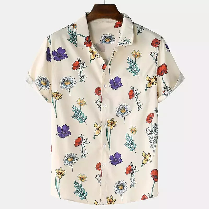 Camisa havaiana dos homens 3D fruta impressão curta manga rápida secagem camisa de praia dos homens oversized ao ar livre camisa dos homens camisa casual