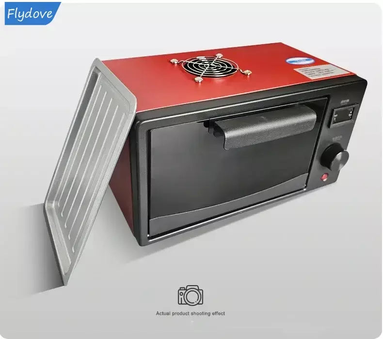 Caixa de cura uv forno de lâmpada ultravioleta 365nm 395nm 405nm led uv forno para resina uv tela flexível rápida manutenção do telefone móvel