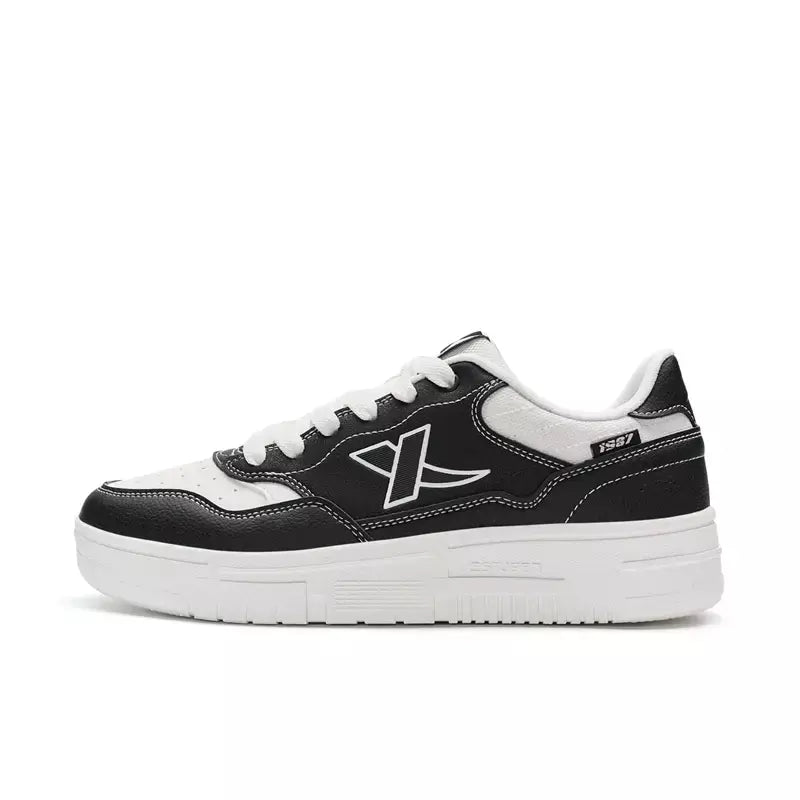 Xtep sapatos de skate antiderrapante resistente ao desgaste casual branco casal tênis de skate masculino feminino sapatos de marca de luxo 881219319851