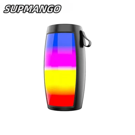 S12 Sem Fio Bluetooth Alto-falantes Potente Portátil Caixa De Som Subwoofer Car Audio Bass MP3 Player Sistema De Som Luzes LED