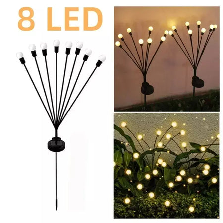 Luzes solares ao ar livre led solar cogumelo gramado luzes à prova dwaterproof água festa quintal pátio caminho lâmpada medusa para decoração de jardim