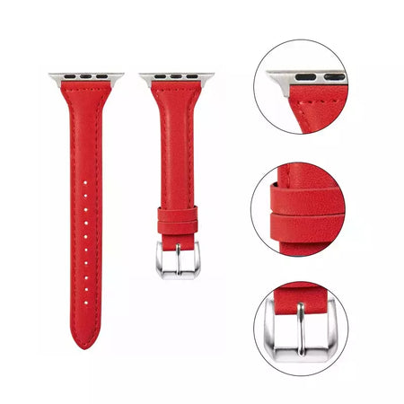 Pulseira de couro para Apple Watch, Banda, Pulseira, Ultra 9, 7, SE, 3, 4, 6, 8, 44mm, 40mm, 41mm, 42mm, 38 milímetros, 49 milímetros, 44 milímetros, 45 milímetros