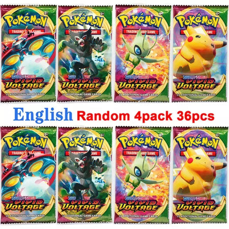 Novo 36/40 pçs caixa pokemon cartão escarlate & violeta evoluções prismáticas inglês impulsionador batalha carte negociação cartões de coleção presentes