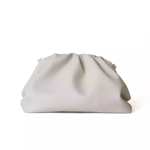 Saco de Nuvem de Couro Genuíno para Mulheres, Couro Macio, Ombro Crossbody Bags, Alta Qualidade, Embreagens Femininas Noite, Senhoras, 2023