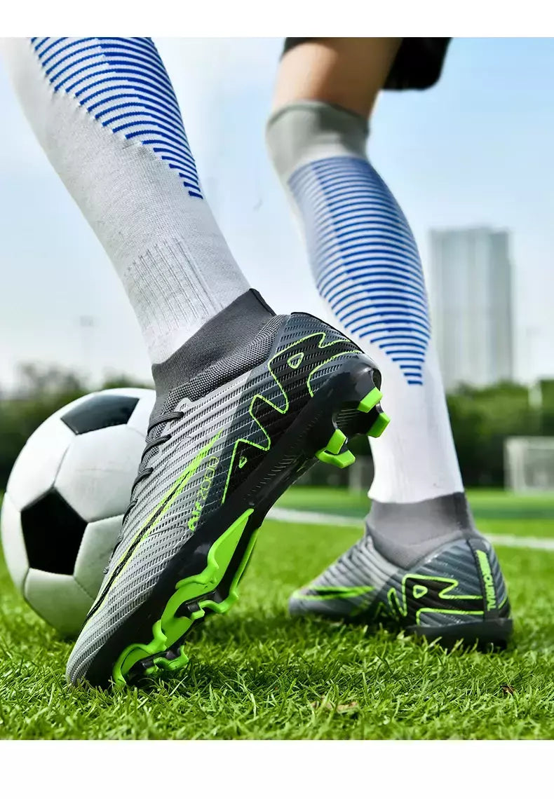 Botas de Campo de Futebol masculino, Treino Grama, Futsal, Sapatos de Futebol, Chuteiras Leves, Ao ar livre, Qualidade, Novo, Original