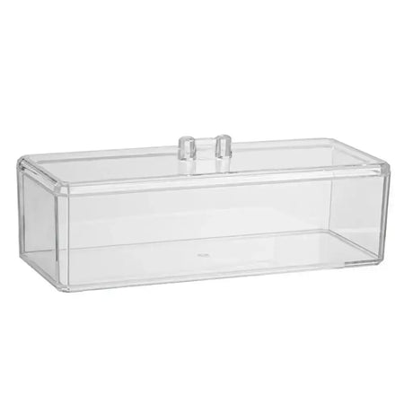 Transparente Acrílico Tea Bag Organizador, Caixa de armazenamento, classificar e organizar, Sala Prateleiras, 22*8.5*5.5 cm