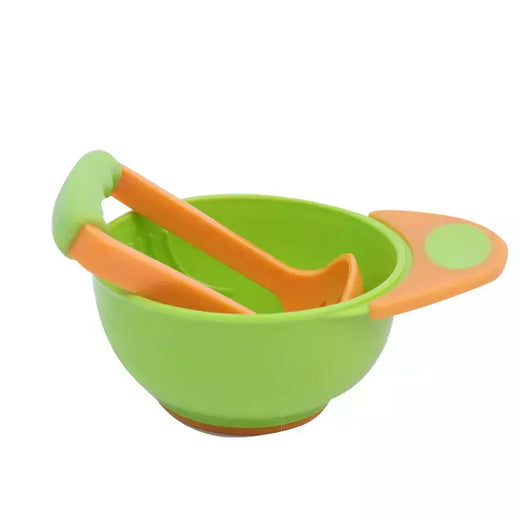 Tigela de moagem de comida para bebê, moedor infantil complementar de 2 peças, esmagando frutas, espremendo suco, moinhos de alimentação seguros e higiênicos