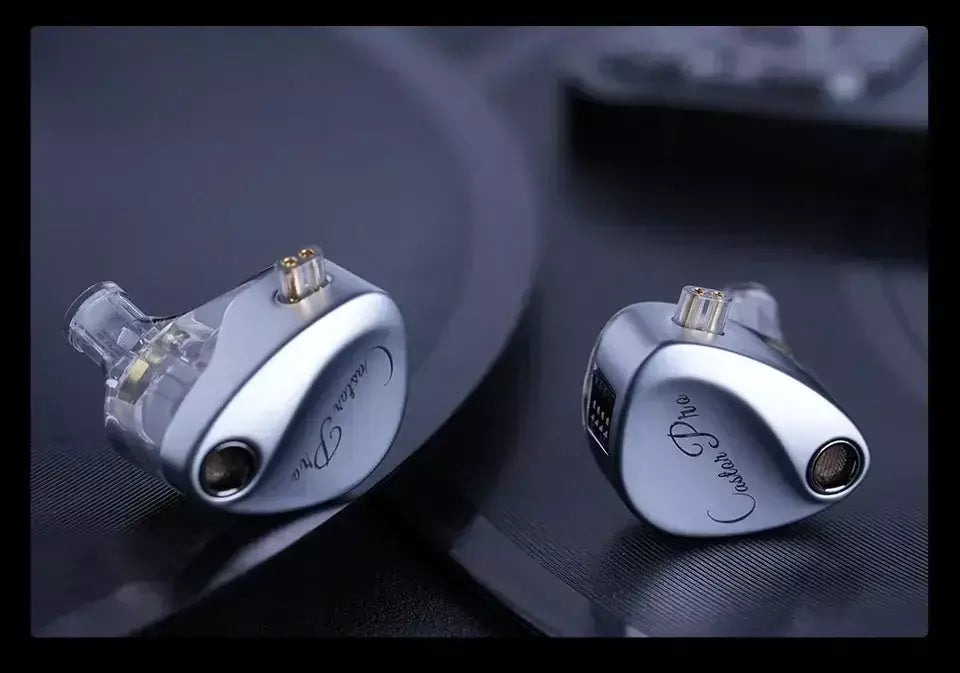 KZ Castor PRO Fone de ouvido intra-auricular HiFi Bass Dinâmico Fones de ouvido sintonizáveis de última geração Harman Target com fones de ouvido de graves aprimorados