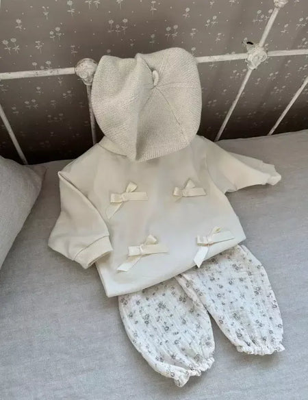 Calças de bebê de algodão orgânico recém-nascidos outono primavera verão inverno bonito impressão macia musselina roupas calças pantalons capris