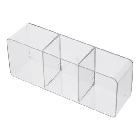 Transparente Acrílico Tea Bag Organizador, Caixa de armazenamento, classificar e organizar, Sala Prateleiras, 22*8.5*5.5 cm