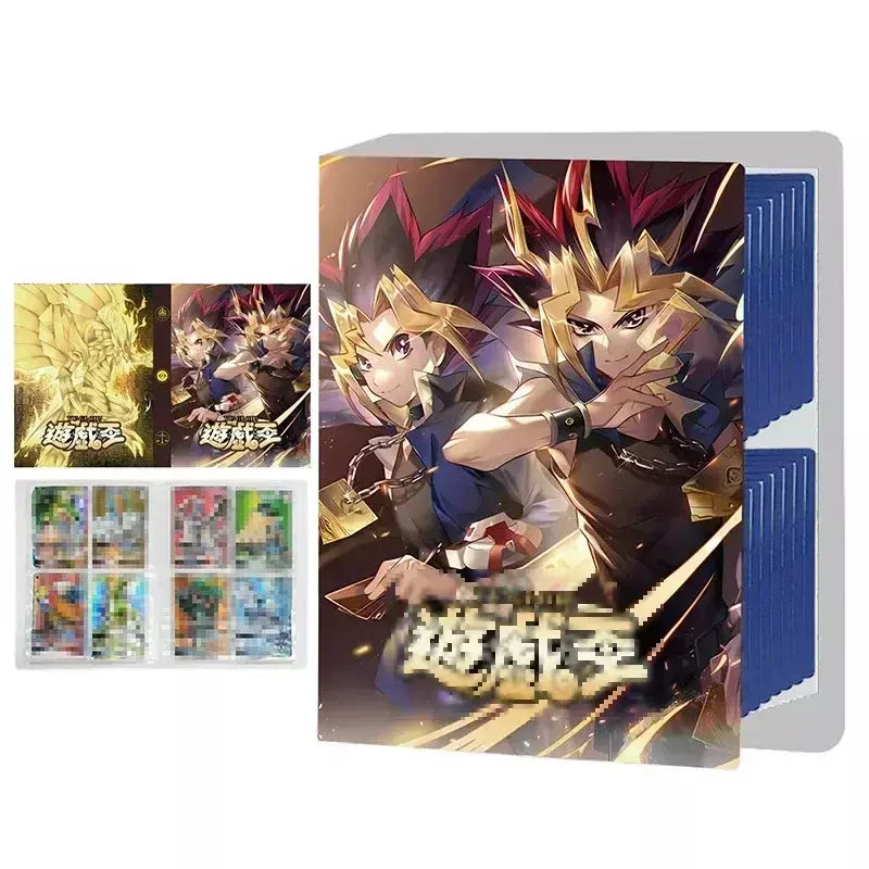 Yu gi oh 5ds yusei fudo 240 cartões álbum mapa carta pasta fichário jogo coleção presente brinquedo jack atlas akiza izinski
