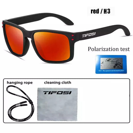 Tifosi-HD óculos polarizados com filme real, ao ar livre, lazer, caminhadas, viagens, golfe, pesca, condução, festa, colorido, UV400