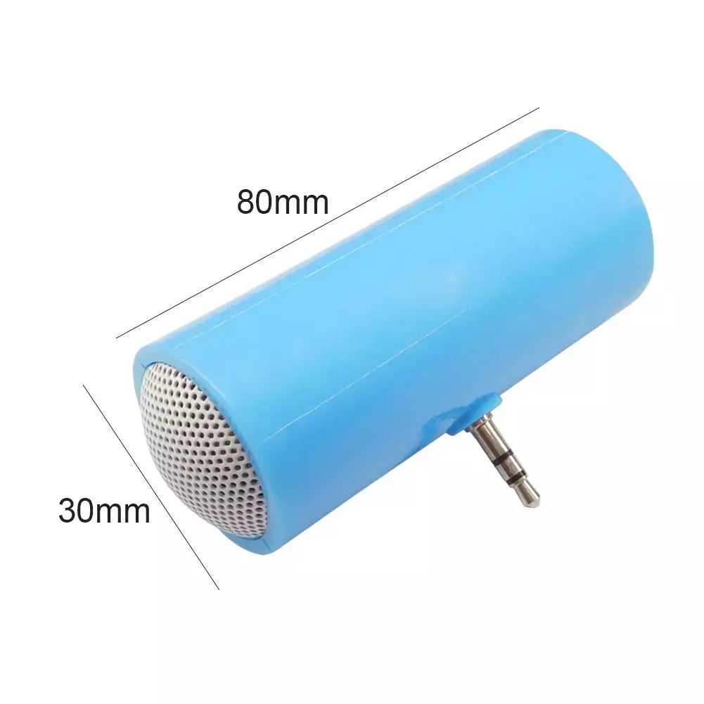 Mini alto-falante portátil 3.5mm interface de áudio aux plug and play line-in alto-falante tablet música alto-falante para smartphone tablet