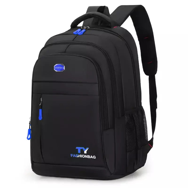 Mochila com zíper multicamadas, mochila de viagem de grande capacidade, mochila para homens e mulheres, mochila para computador de negócios, estudante b
