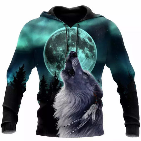 Capuz de manga comprida masculino, moletom com capuz, impressão 3D, bolso frontal, streetwear, moda primavera, novo