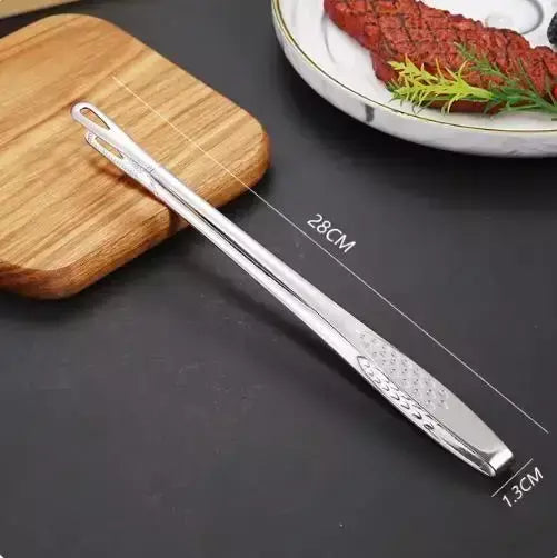 Pinças de cozinha para churrasco, pinças para cozinhar, aço inoxidável, carne, alimentos, clipe, buffet, ferramentas para churrasco, utensílios de cozinha para casa