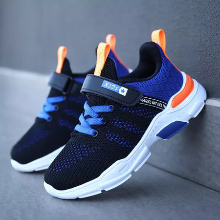 Crianças sapatos antiderrapantes respirável malha sapatos da criança conforto tênis de corrida marca meninas meninos sapatos casuais crianças moda tênis
