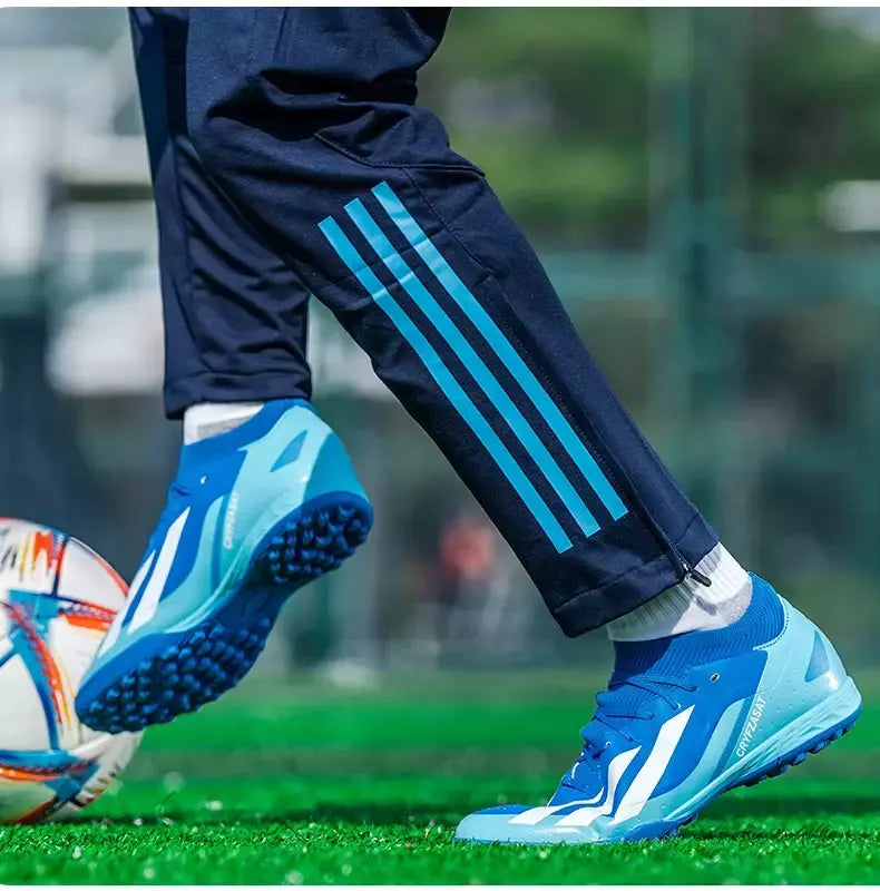 Tênis de treinamento interno profissional para homens, sapatos de futebol originais, botas de campo, ao ar livre, grampos sociais, rápidos