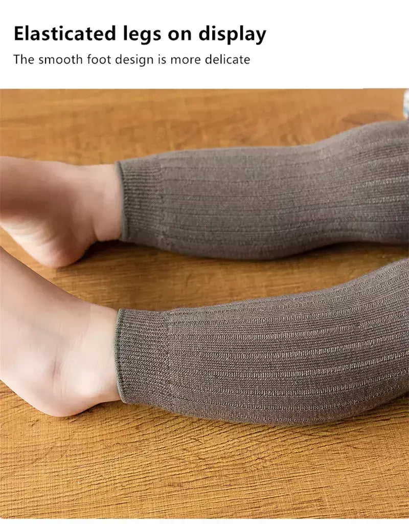 Primavera outono bebê meninos meninas calças recém-nascidos menina leggings collants algodão estiramento crianças calças de tricô para 0 a 6 anos