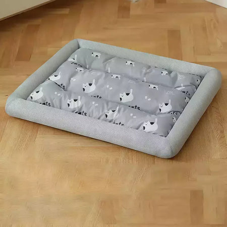 Madden verão resfriamento pet gato cama almofada de gelo cão dormir tapete quadrado para filhote de cachorro cães gatos canil para animais de estimação qualidade superior fresco frio
