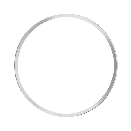 Adesivo decorativo de alumínio para interruptor de farol interno de carro, anel de guarnição para golf mk4 e passat b5, adesivo de moldura decorativa