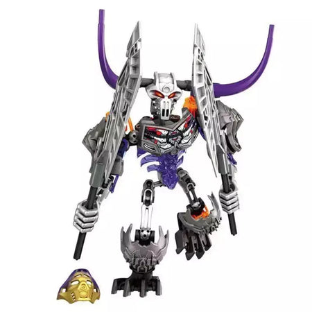 Bionicle Warriors Crânio Figuras de Ação Coleção Blocos de Construção Umarak Uxar Máscara Mestre Storm Beast Anime Tijolos Brinquedo Presentes para Crianças
